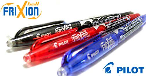 Blu & Frixion Ball Penna Sfera Roller Ricaricabile Con Inchiostro Gel Rosso Media Pilot Bl-Fr7-L Penne A Sfera Cancellabili Punta Media 0,7Mm