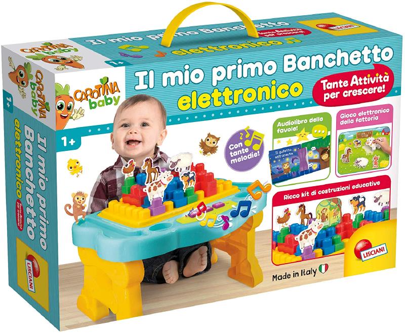 CAROTINA BABY BANCHETTO ELETTRONICO CONSOLLE EDU - Lettura