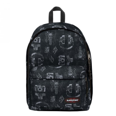 EASTPAK ZAINO OUT OF OFFICE PATENT BLACK
