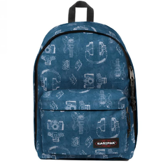 EASTPAK ZAINO OUT OF OFFICE PATENT BLUE