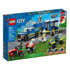 LEGO CITY - CAMION CENTRO DI COMANDO DELLA POLIZIA